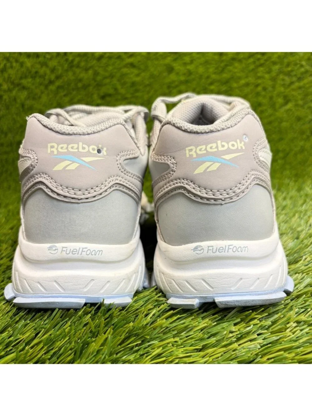 Reebok Hyperium Womens Size 6.5 Gray Outdoor Composite Toe Safety Work Shoes